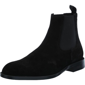 BOSS Men’s Tayil Chelsea Boots(Black Currant)