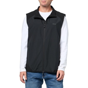BOSS Men’s V Putt Water Resistant Vest(Black Gloss)
