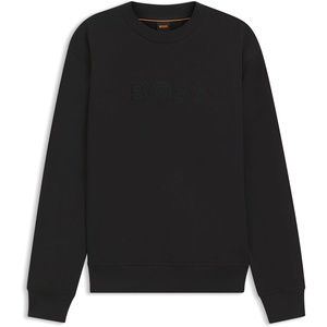 BOSS Men’s We Logo Sweatshirt, Black(Black)