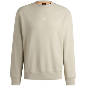 BOSS Men’s Wesmallcrew Sweatshirt(Light Beige271.)