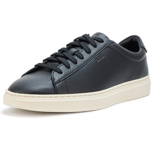 BOSS Women’s Kieran Cupsole Dress Sneaker(Black Gloss)