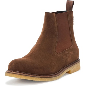 BOSS Women’s Kobe Suede Chelsea Boots(Chestnut)