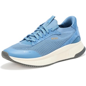 BOSS Women’s Modern Knit Structure Running Sneaker(Dessert Blue)