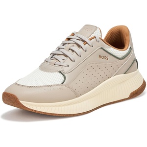 BOSS Women’s Modern Knit Structure Running Sneaker(Grey Chip)