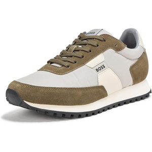 BOSS Women’s Parkour Runn Sneakers(Moss/Grey)