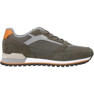 BOSS mens Competition Running Shoes(Dark Green308.)