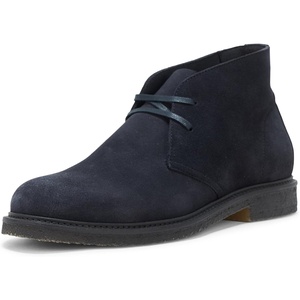 BOSS mens Kobe Suede Desert Boot(Clean Navy)